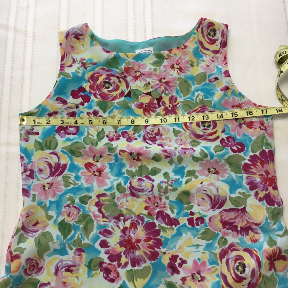 Talbots, Floral Dress, sz 1 - Picture 7 of 7